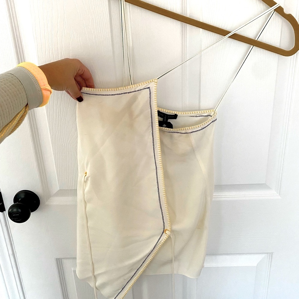 Rag & Bone Silk Wrap Tank